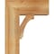 Ekena Millwork Imperial Block Rough Sawn Bracket w/ Offset Brace, Western Red Cedar, 8"W x 18"D x 22"H BKT0806X18X22IMP05RWR - alternate 2